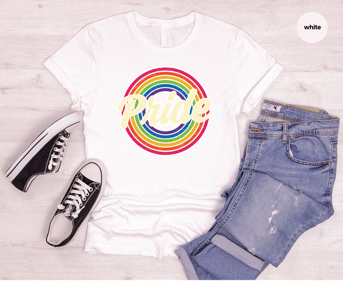 Pride Shirt, LGBT T-Shirt, Pride Tee, Rainbow Graphic Shirt