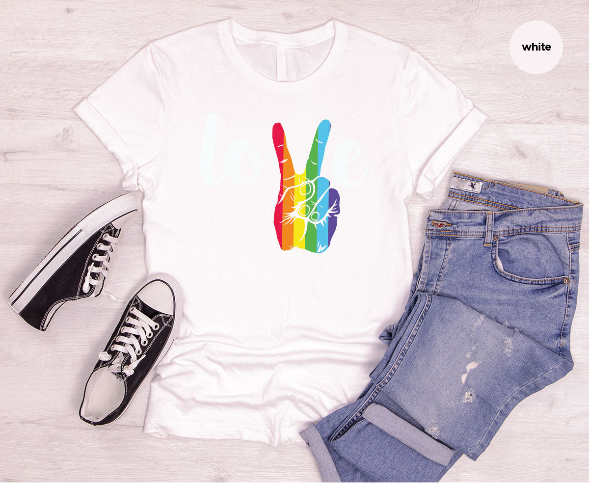 LGBT Love Shirt, LGBT Victory T-Shirt, Pride Tee, LGBT Glory Tee