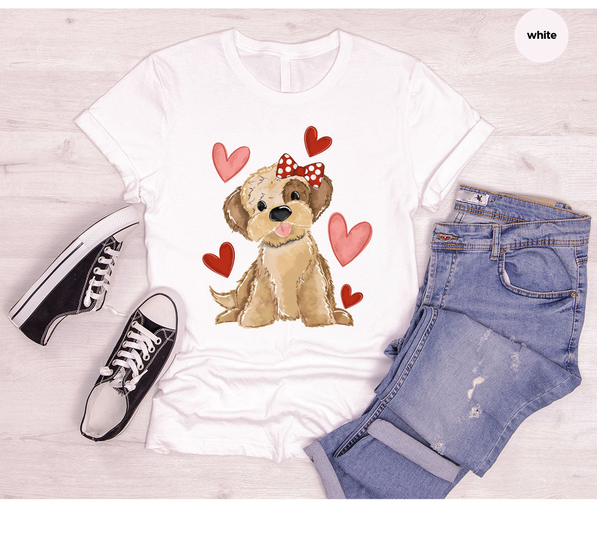 Sweet Dog Shirt, Valentine's Day Dog Lover Shirt, Pet T-Shirt, Pet Lover Tee