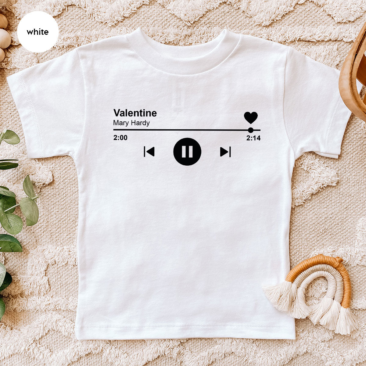 Valentine's Day Shirt, Play Music For Valentine's Shirt, Valentine's Day Playlist T-Shirt