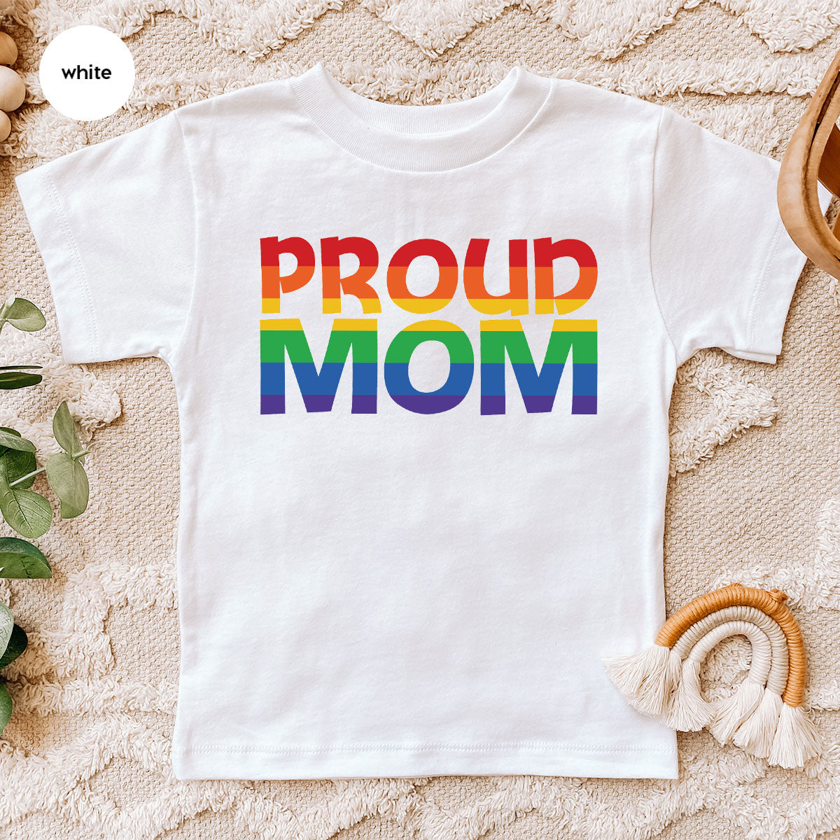 Proud Mom Shirt, LGBT Mom T-Shirt, LGBT Proud Tee