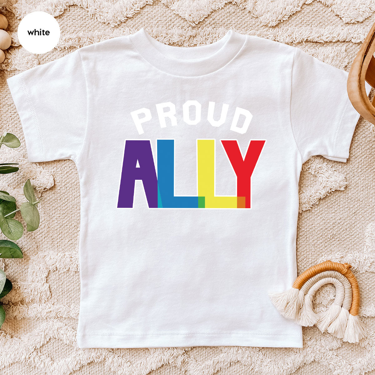 Proud Ally Shirt, LGBT Ally T-Shirt, LGBT Proud Tee