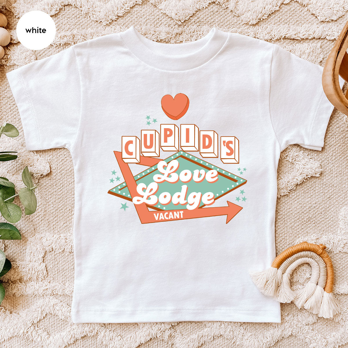 Love Lodge T-Shirt, Valentine's Day Tee, Cupid' Love Lodge Tee, Valentine Shirt