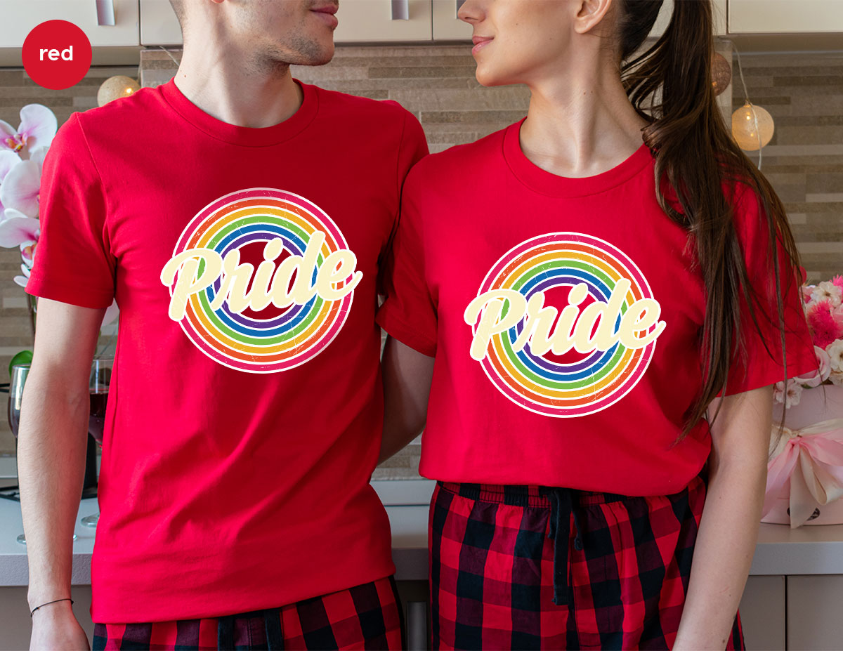 Pride Shirt, LGBT T-Shirt, Pride Tee, Rainbow Graphic Shirt