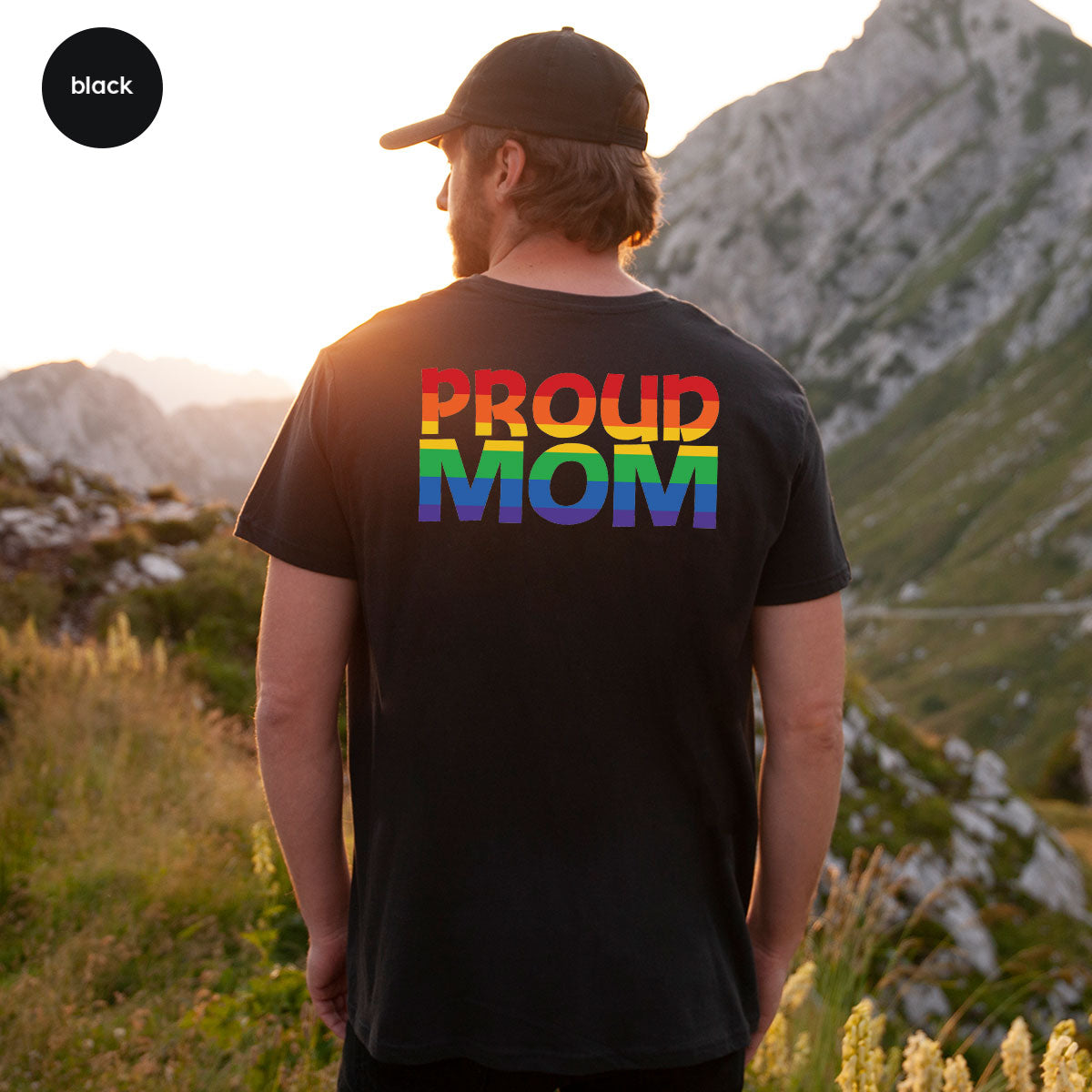 Proud Mom Shirt, LGBT Mom T-Shirt, LGBT Proud Tee