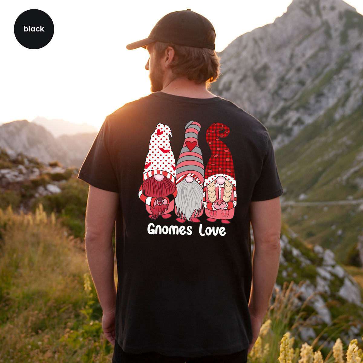 Gnomes Love Shirt, Love 4ever Shirt, Best Love T-Shirt, Valentine's Day Shirt 2023