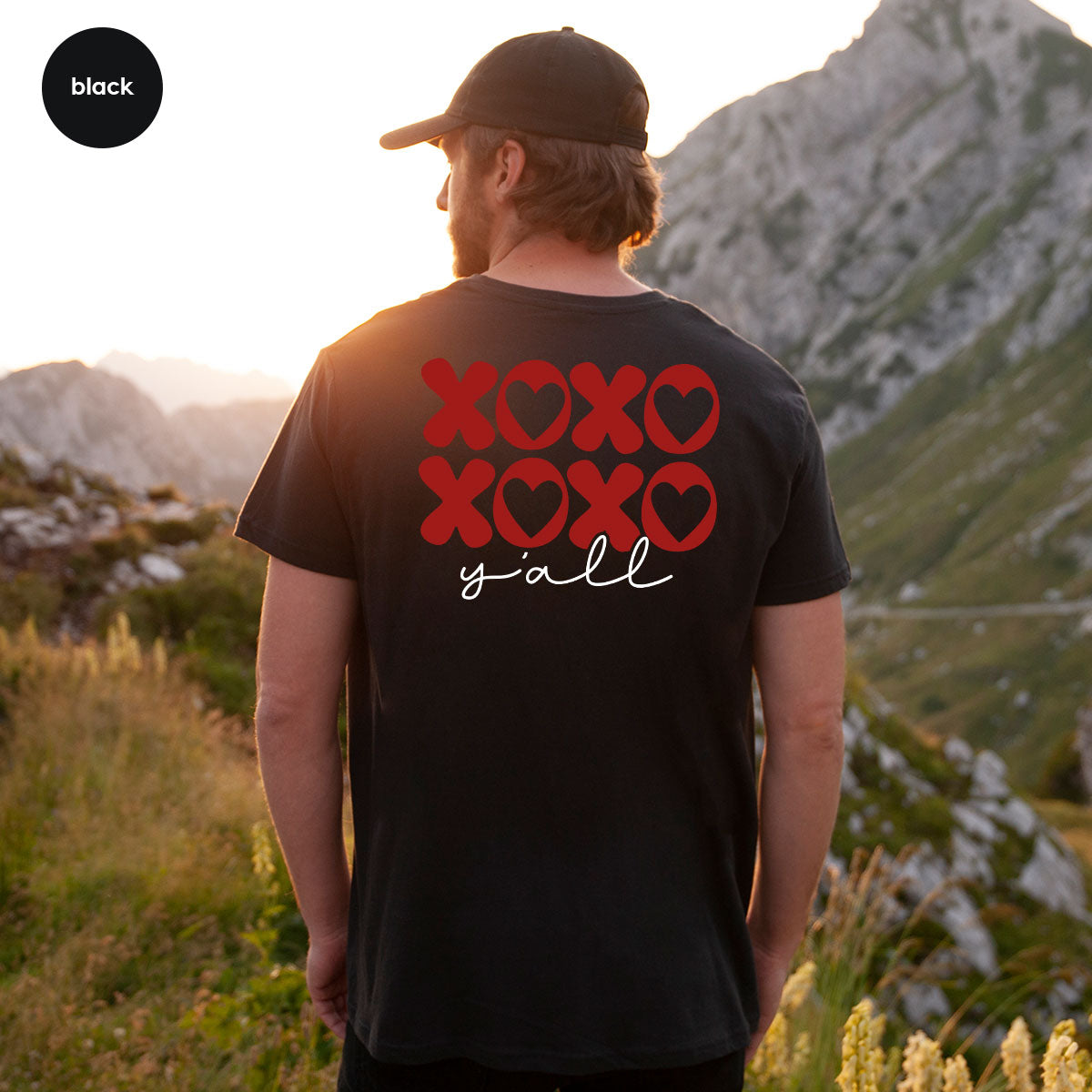 XOXO Shirt, Love Shirt, Valentine's Day T-Shirt, Couple Match Shirt