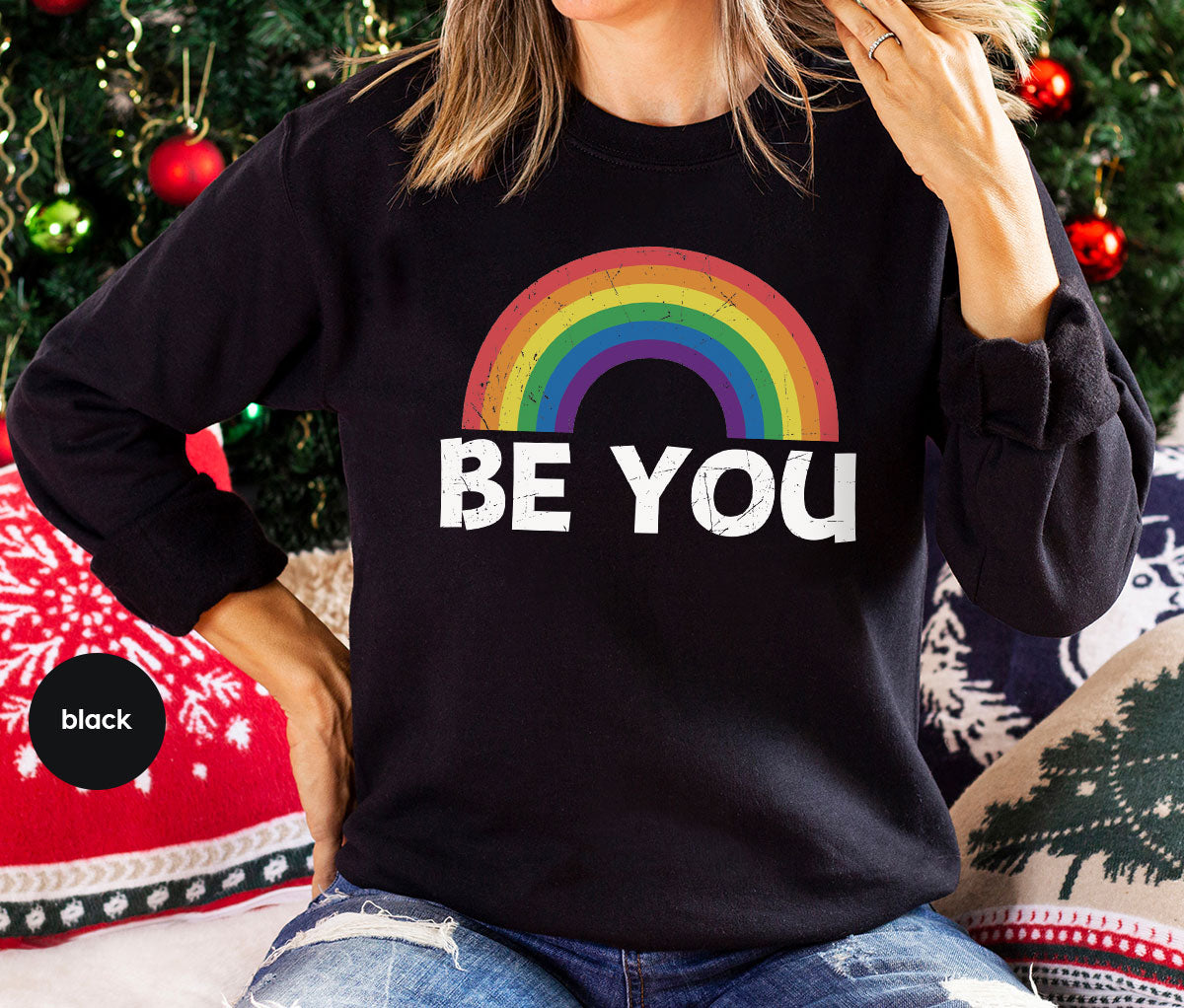 Rainbow T-Shirt, Be You Shirt, LGBT Pride Shirt, LGBT T-Shirt