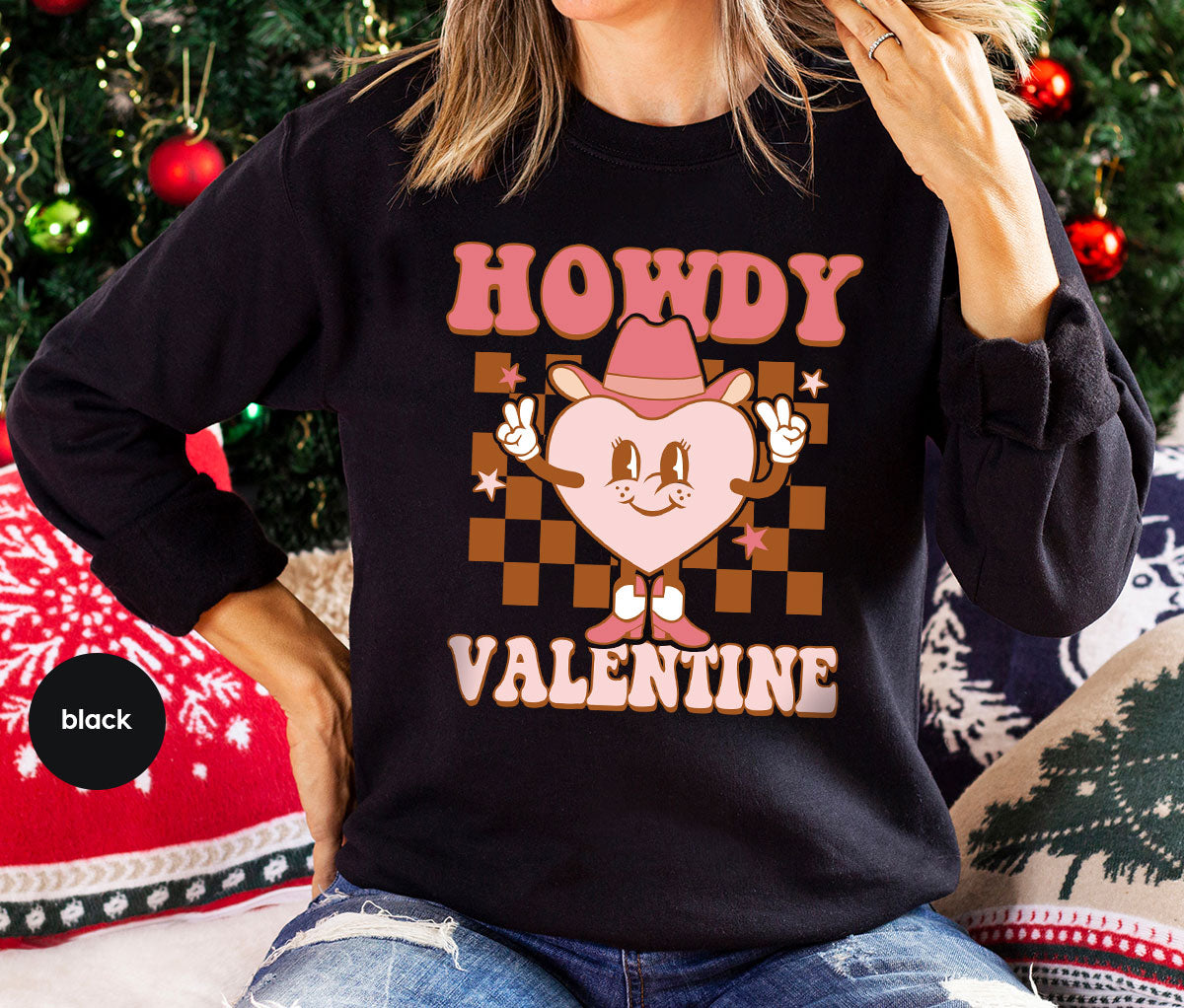 Howdy Valentine Shirt, 2023 Valentine's Day Shirt, Cute Feb 14 Tee