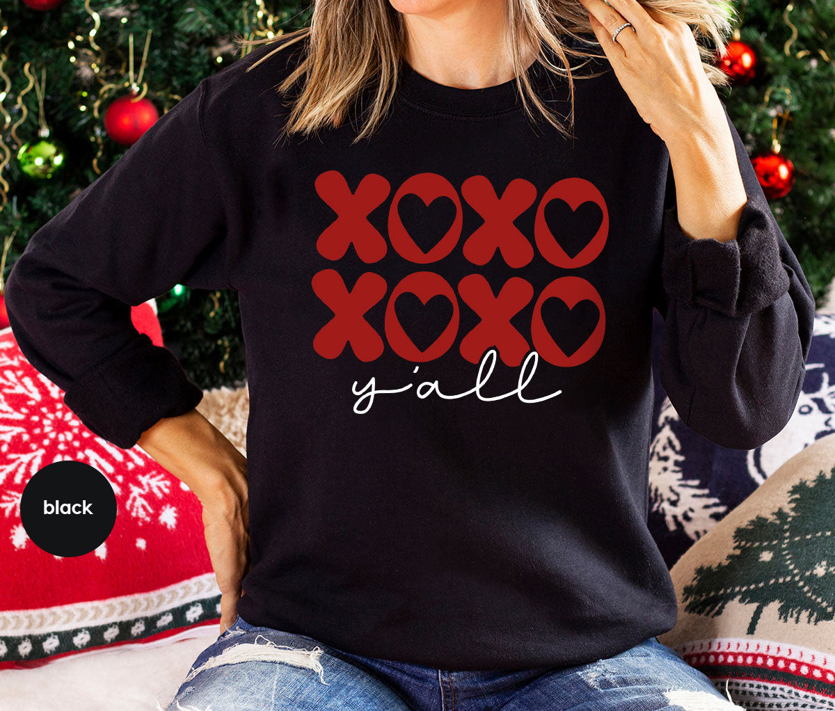 XOXO Shirt, Love Shirt, Valentine's Day T-Shirt, Couple Match Shirt