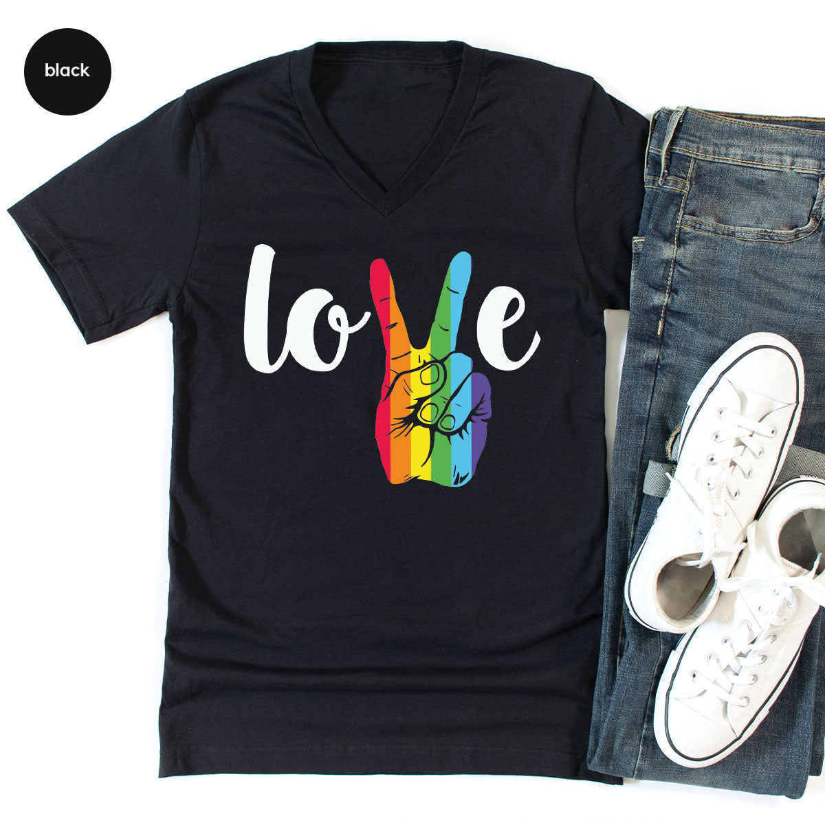 LGBT Love Shirt, LGBT Victory T-Shirt, Pride Tee, LGBT Glory Tee