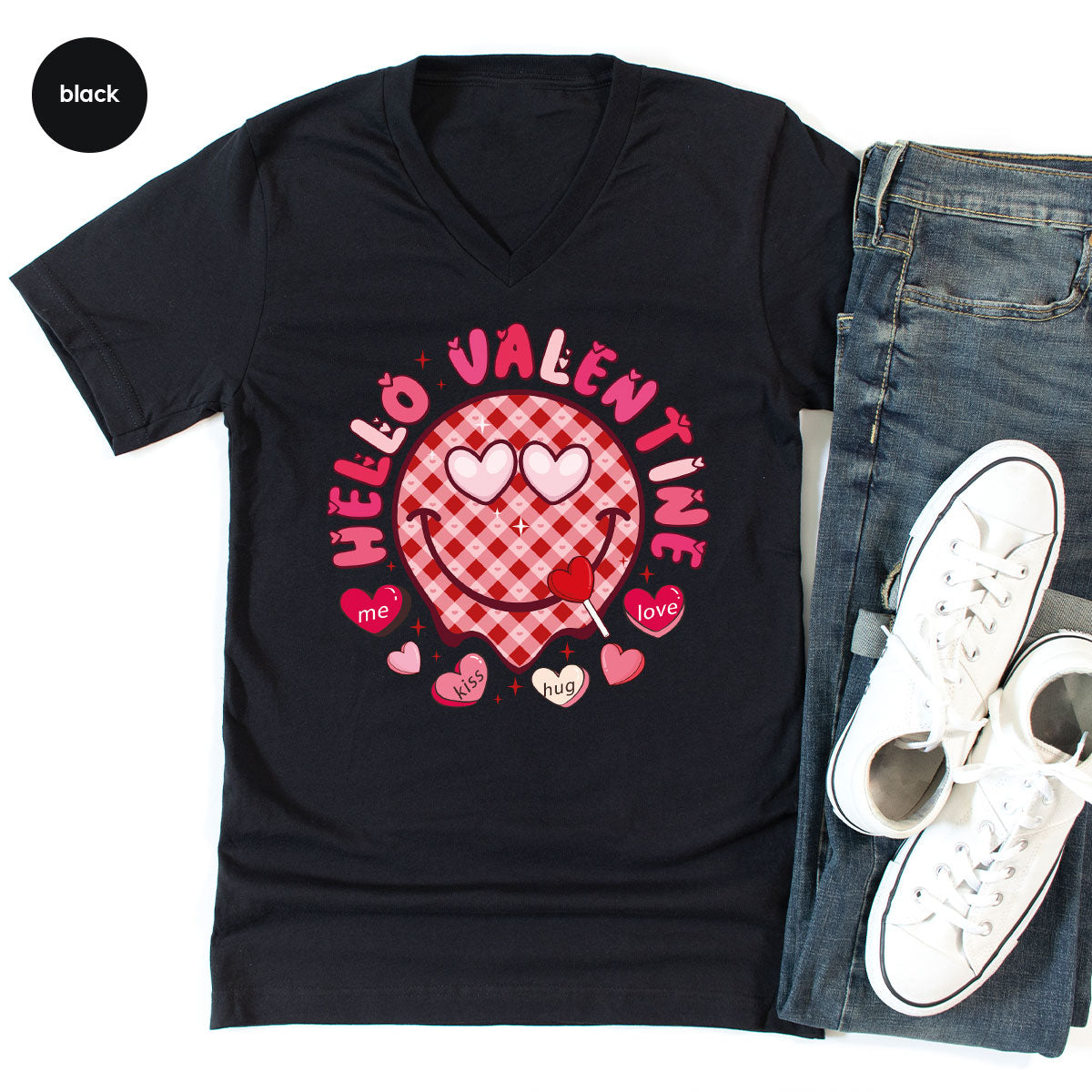 Hello Valentine Shirt, Valentine's Day Love Shirt, Gift for My Love T-Shirt