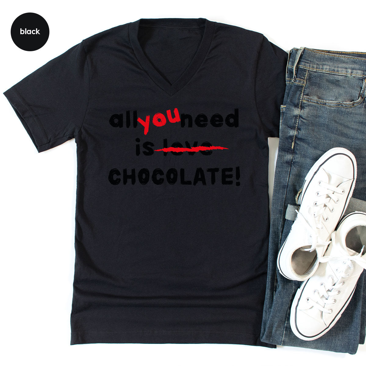 Anti Love Shirt, Chocolate T-Shirt, Anti Valentine's Day T-Shirt