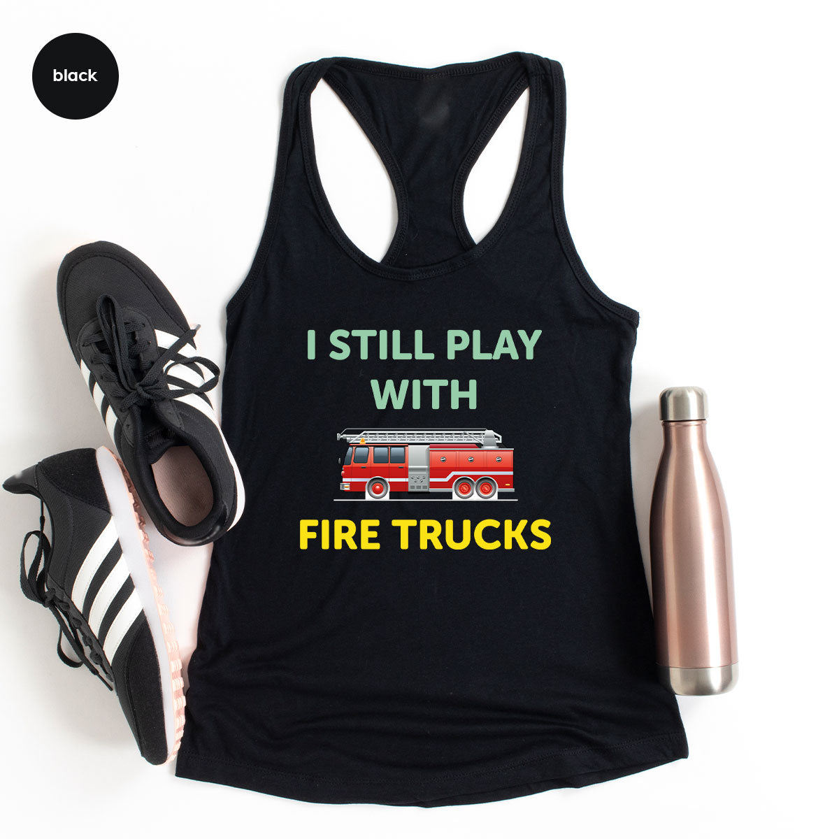 Fire Truck Shirt, Funny Fire Fighter T-Shirt, Fireman Tee