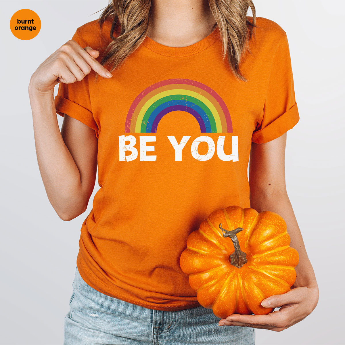 Rainbow T-Shirt, Be You Shirt, LGBT Pride Shirt, LGBT T-Shirt