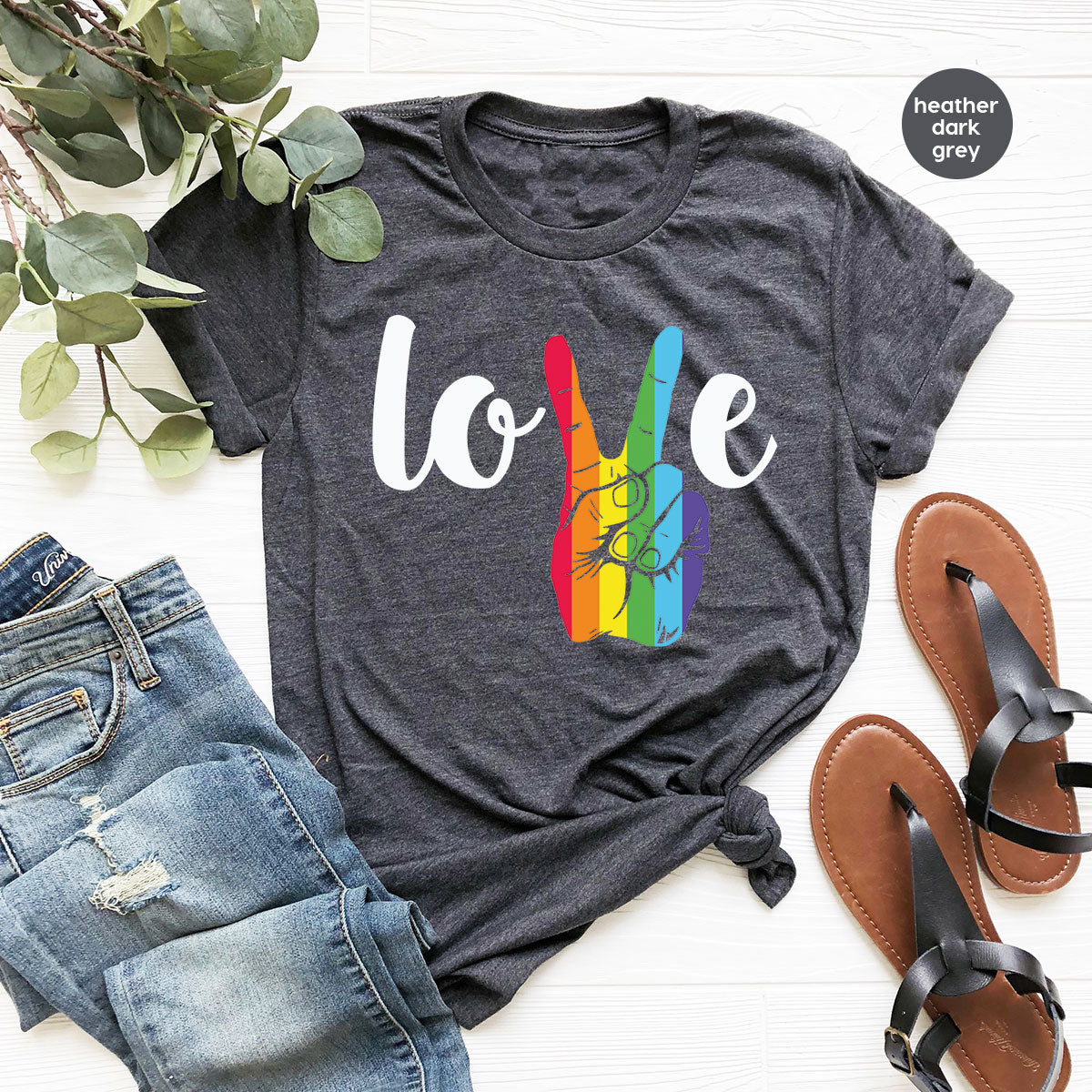 LGBT Love Shirt, LGBT Victory T-Shirt, Pride Tee, LGBT Glory Tee