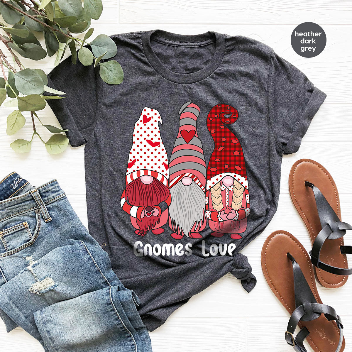 Gnomes Love Shirt, Love 4ever Shirt, Best Love T-Shirt, Valentine's Day Shirt 2023