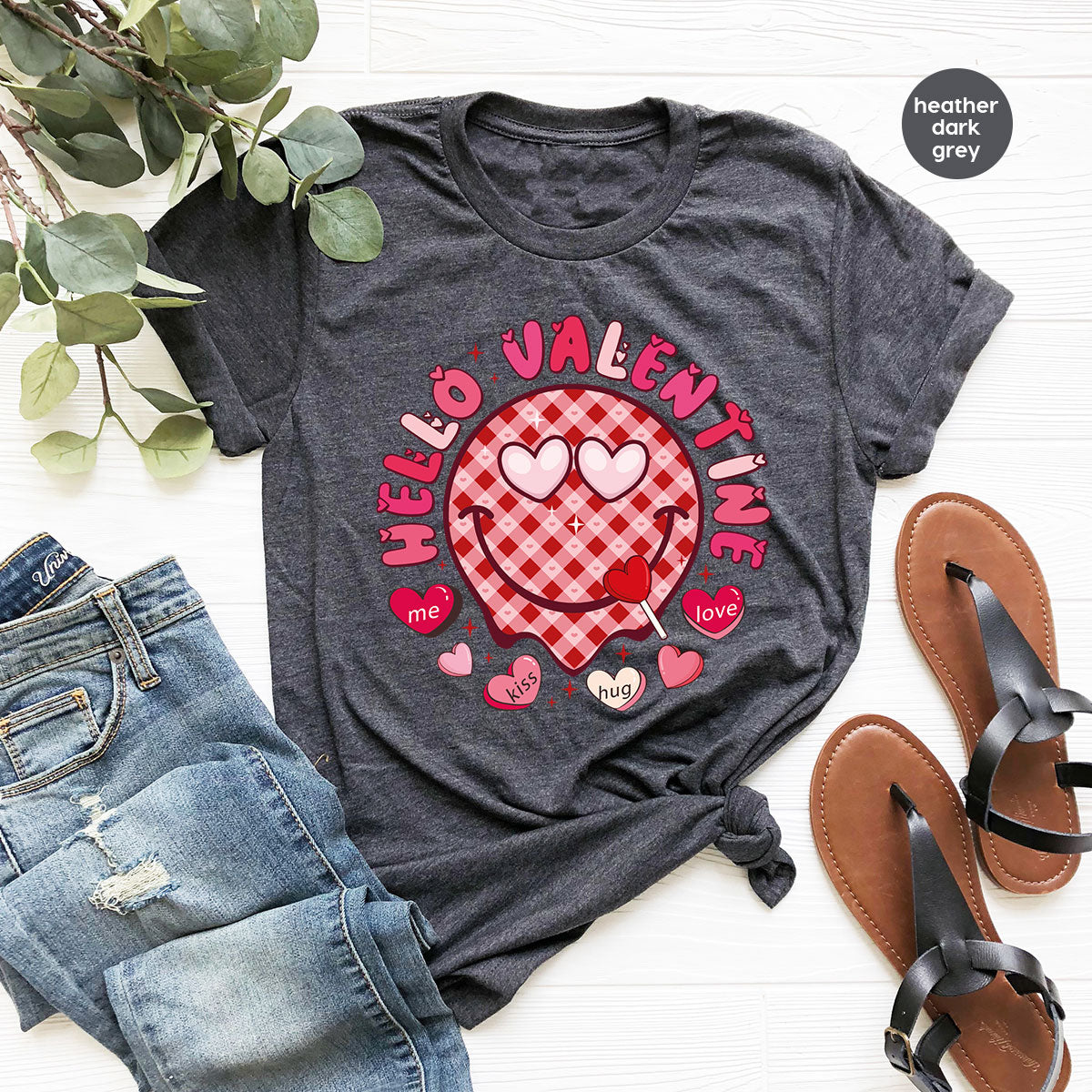 Hello Valentine Shirt, Valentine's Day Love Shirt, Gift for My Love T-Shirt