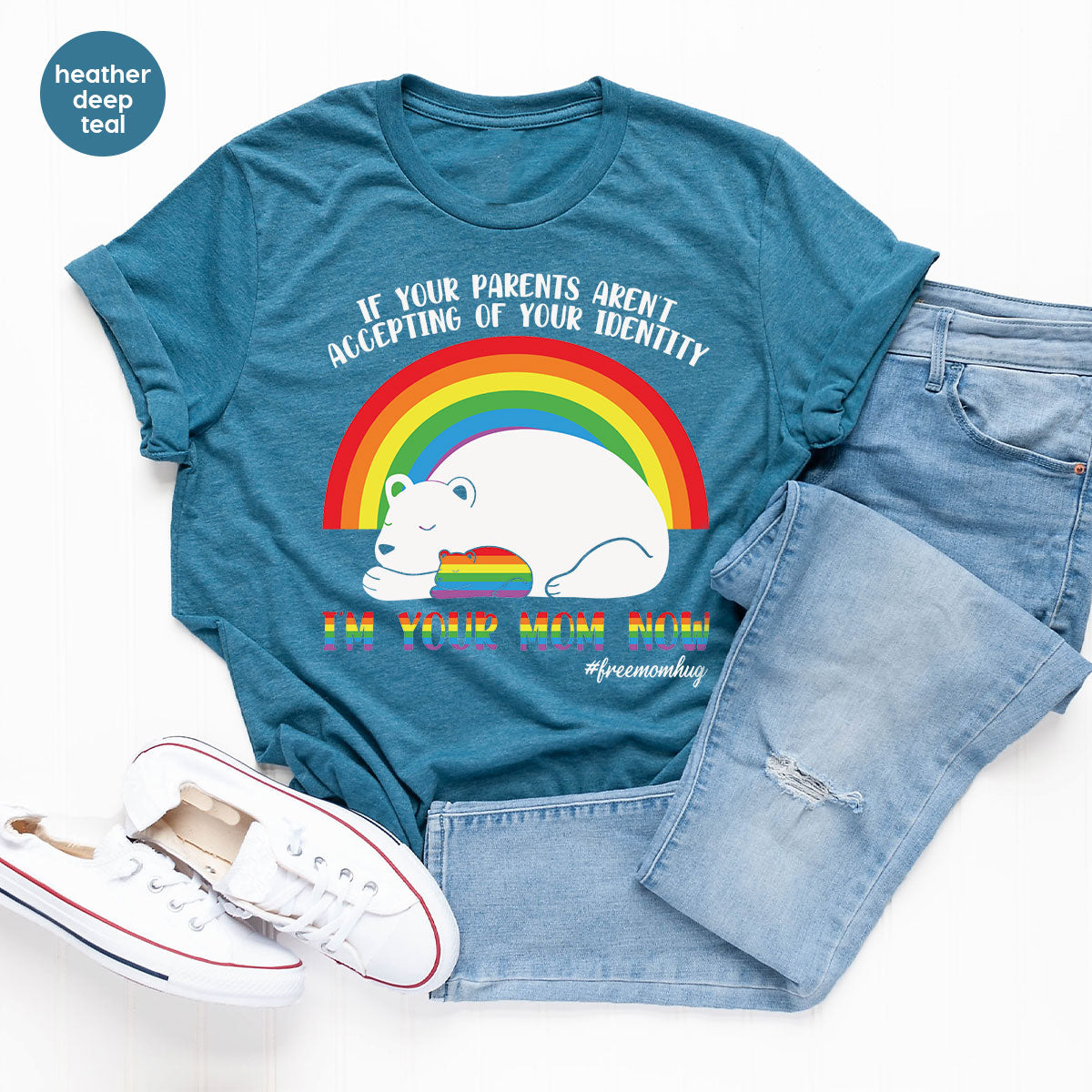 I'm Your Mom Now T-Shirt, Cute LGBT T-Shirt, LGBT Glory Tee