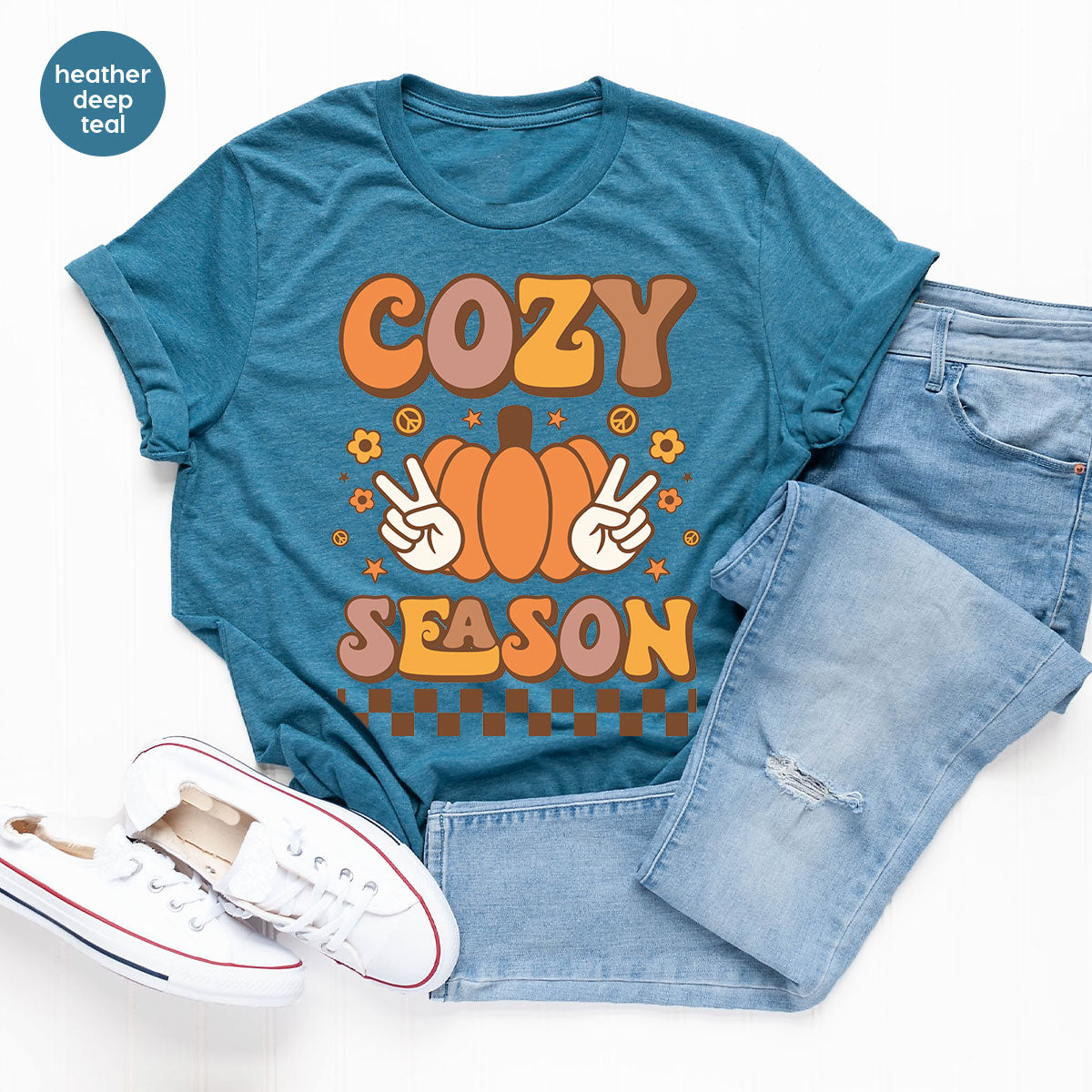 Cozy Thanksgiving Shirt, Funny Thanksgiving T-Shirt, Cozy Season Gee