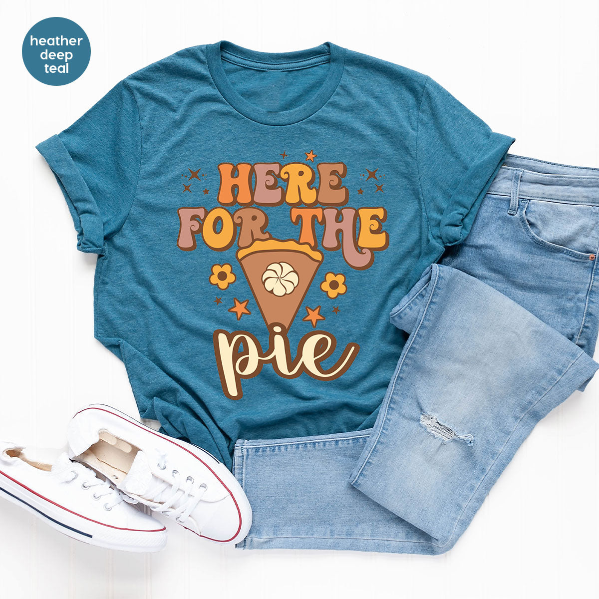 Here For The Pie Shirt, Funny Halloween Shirt, Cute Halloween Hoodie and Sweatshirt