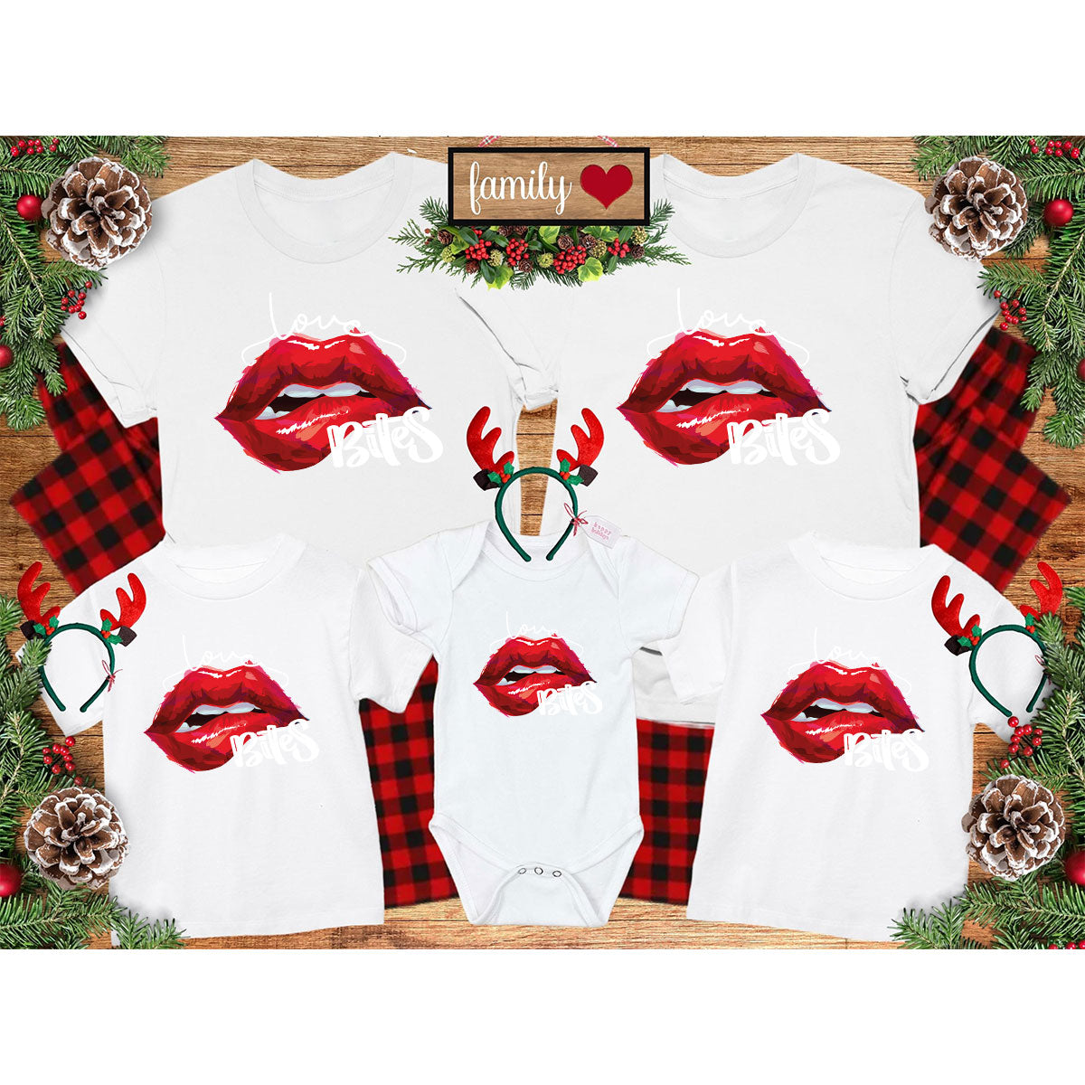 Cool Valentine's Day T-Shirt, Bite Shirt, Cute Lips Tee, Valentine Gift