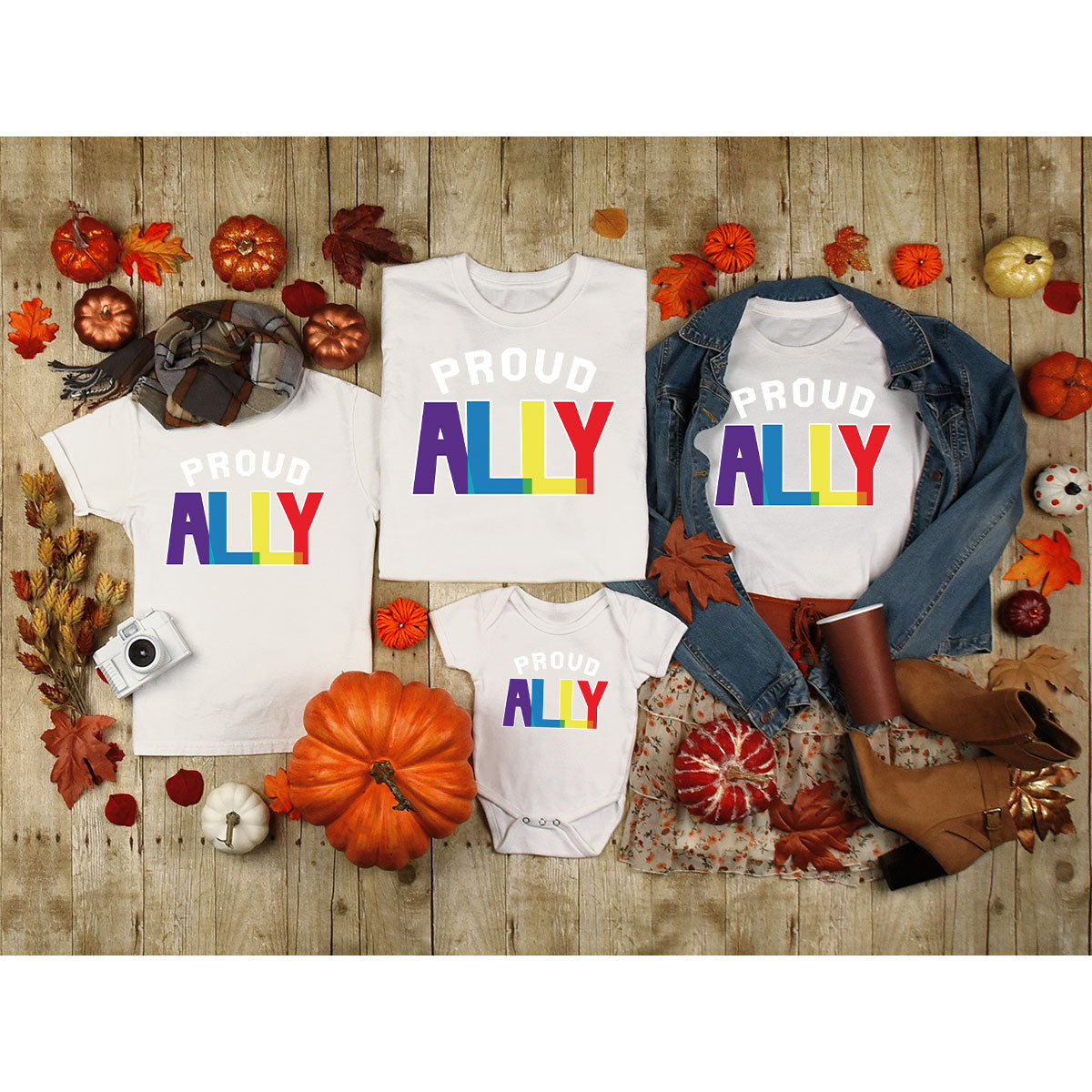 Proud Ally Shirt, LGBT Ally T-Shirt, LGBT Proud Tee