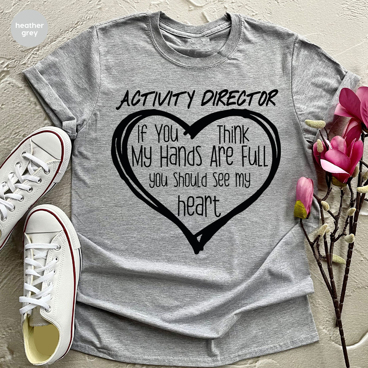 Activity Director Shirt, Love Shirt, Heart Shirt, Gift For Couples