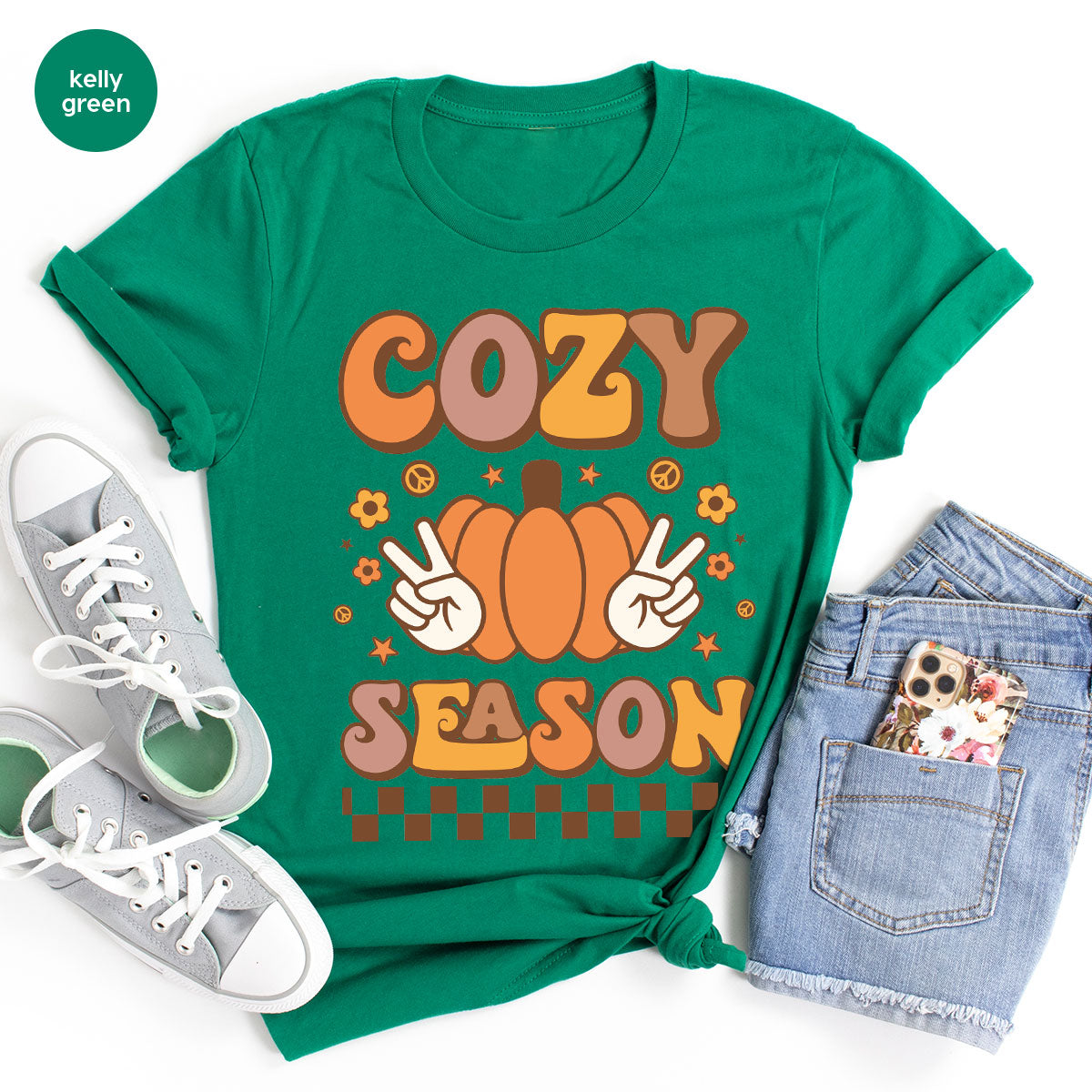 Cozy Thanksgiving Shirt, Funny Thanksgiving T-Shirt, Cozy Season Gee