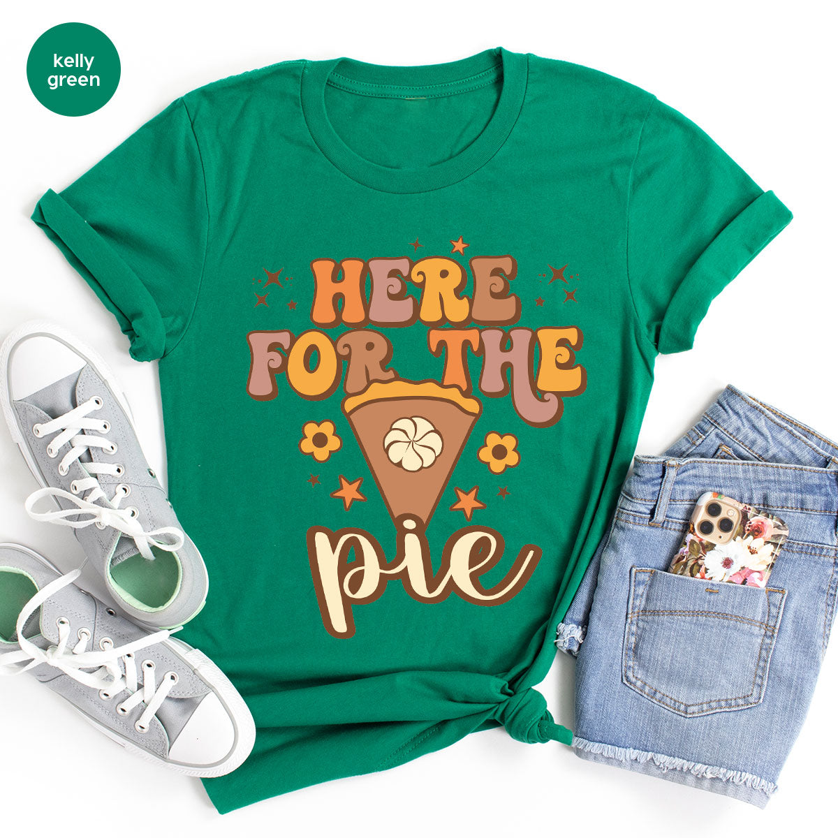 Here For The Pie Shirt, Funny Halloween Shirt, Cute Halloween Hoodie and Sweatshirt