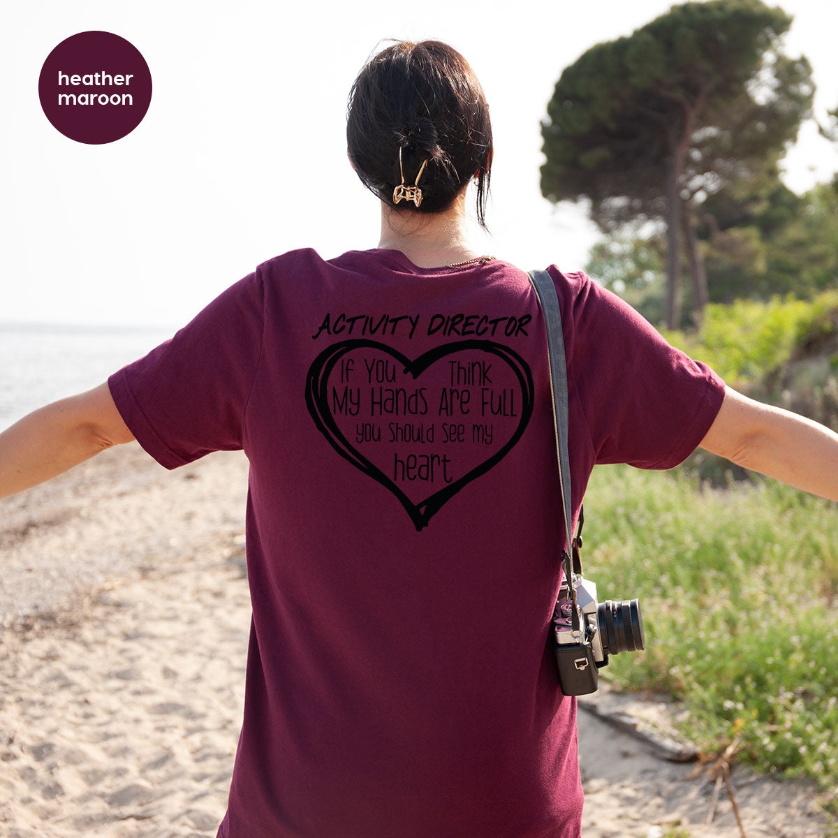 Activity Director Shirt, Love Shirt, Heart Shirt, Gift For Couples