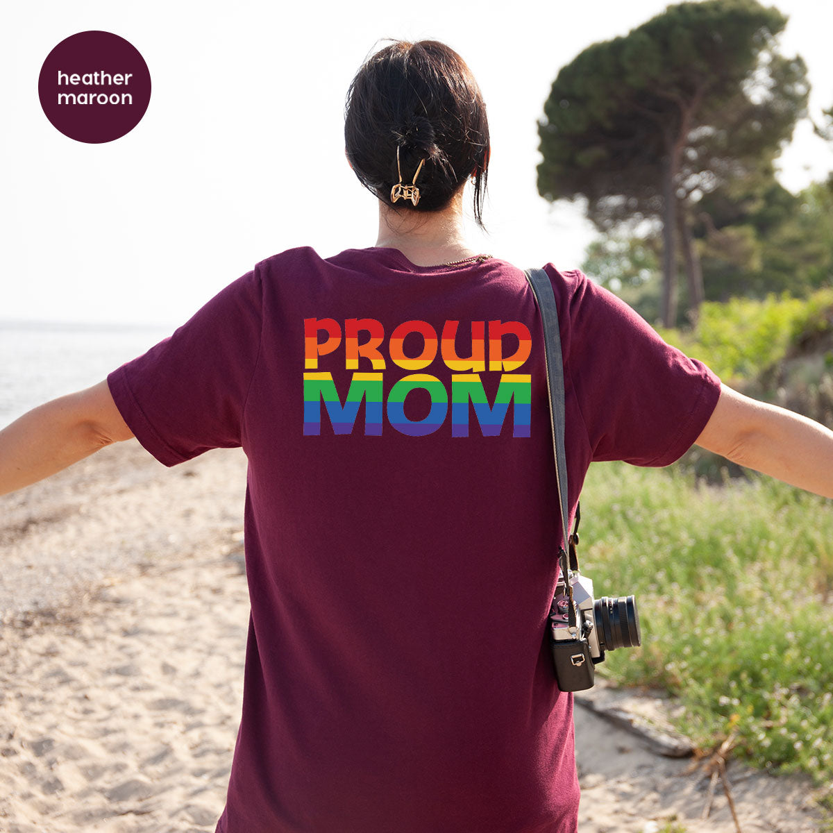 Proud Mom Shirt, LGBT Mom T-Shirt, LGBT Proud Tee