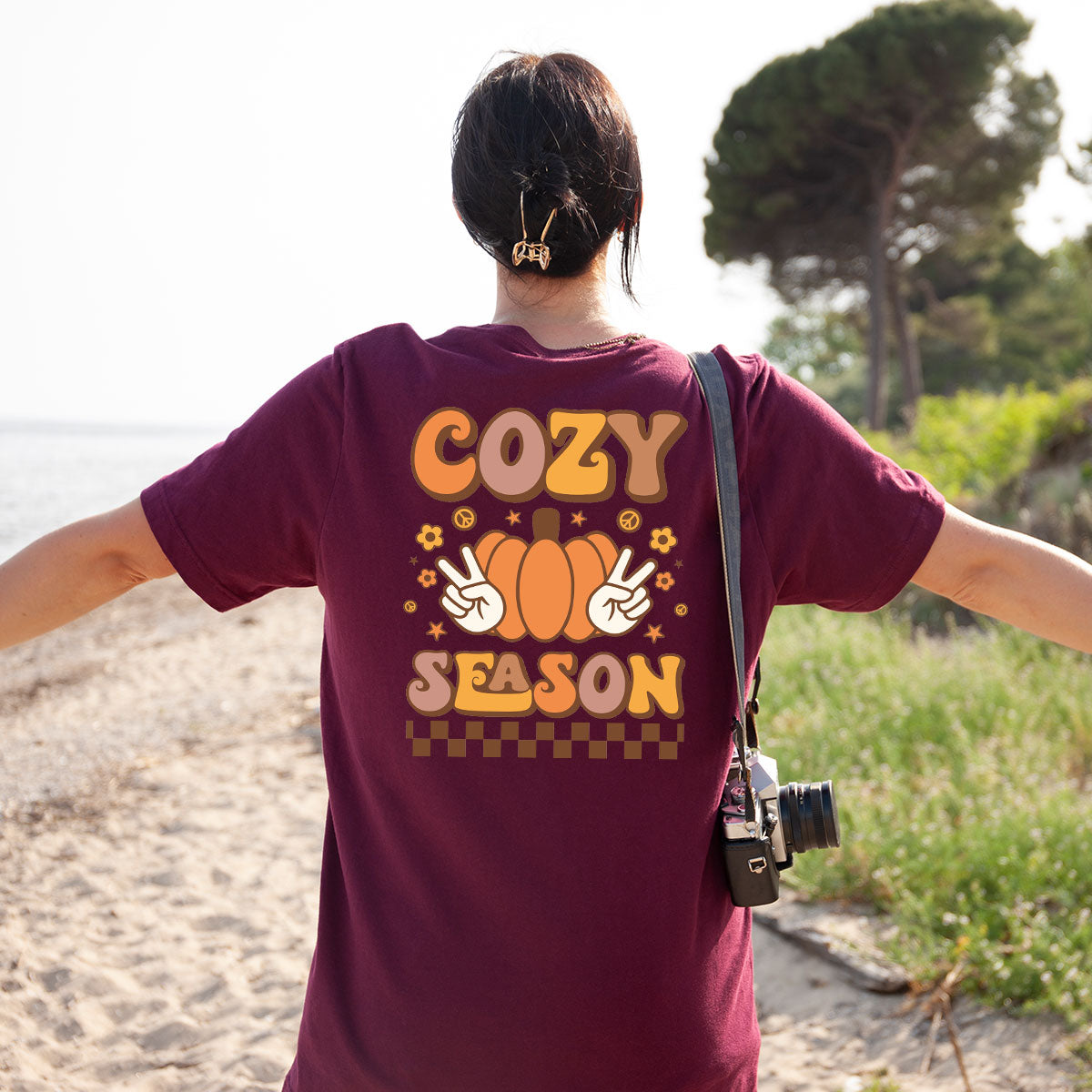 Cozy Thanksgiving Shirt, Funny Thanksgiving T-Shirt, Cozy Season Gee