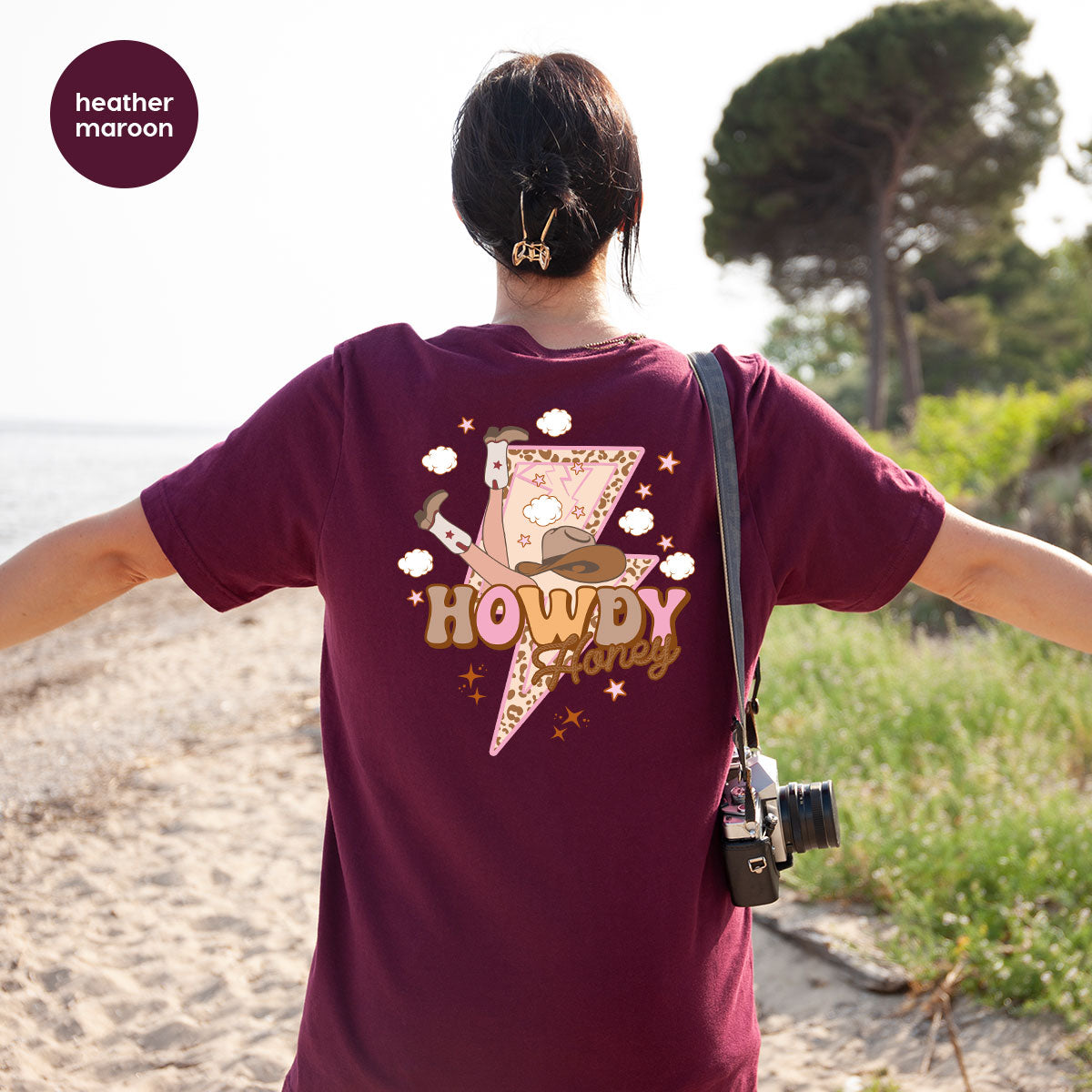 Howdy Honey Shirt, Valentine's Day T-Shirt, Valentine Honey Tee