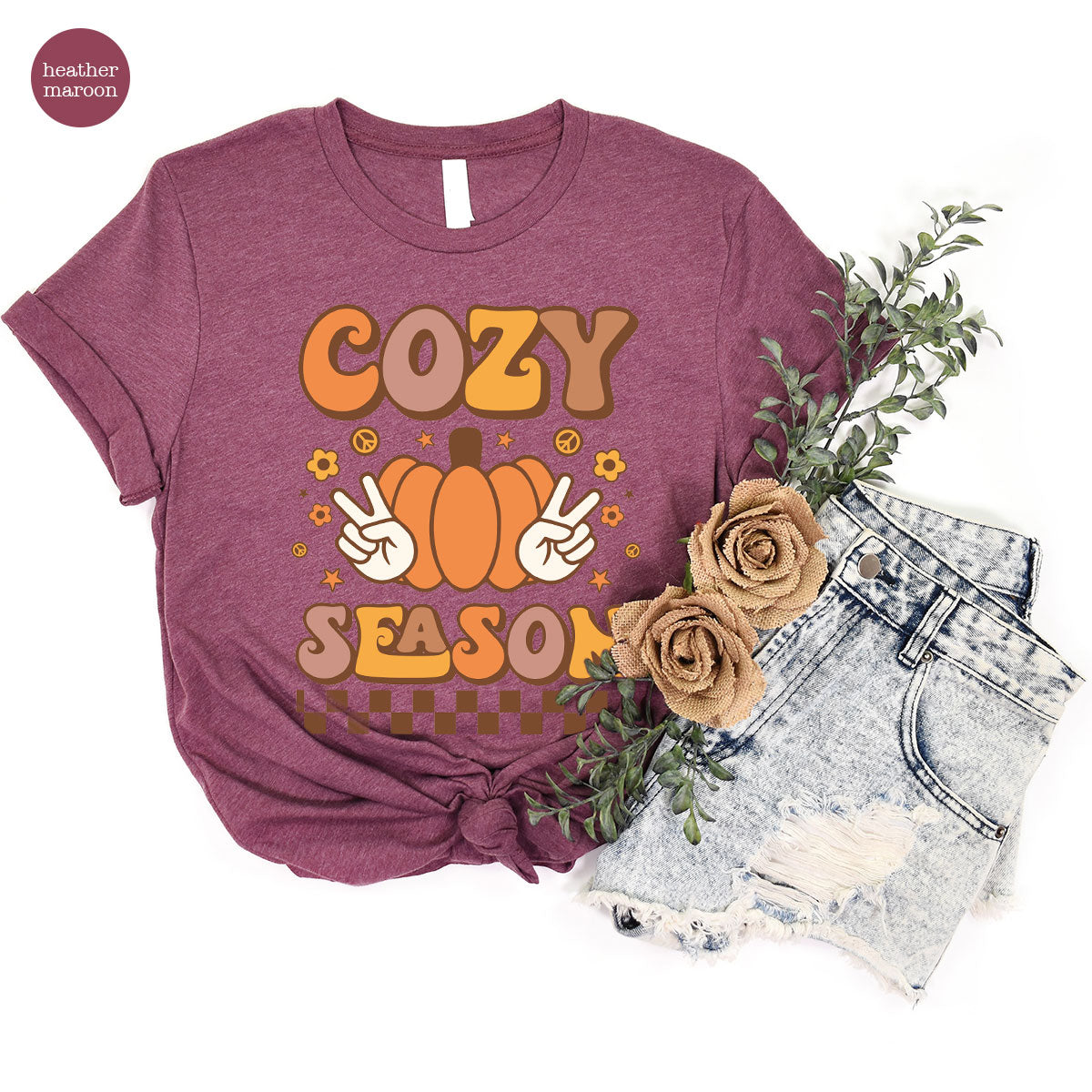 Cozy Thanksgiving Shirt, Funny Thanksgiving T-Shirt, Cozy Season Gee