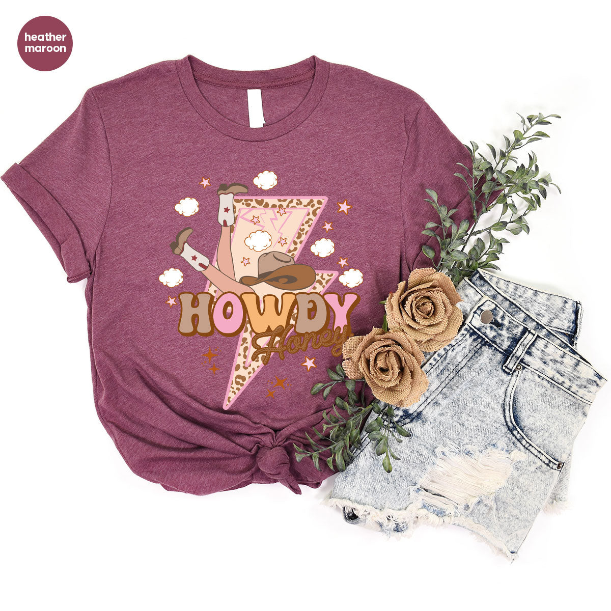 Howdy Honey Shirt, Valentine's Day T-Shirt, Valentine Honey Tee