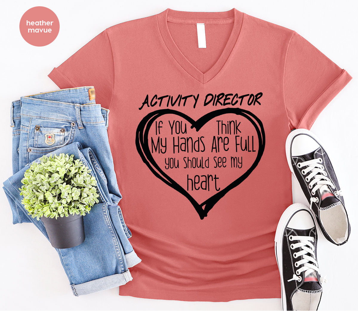 Activity Director Shirt, Love Shirt, Heart Shirt, Gift For Couples