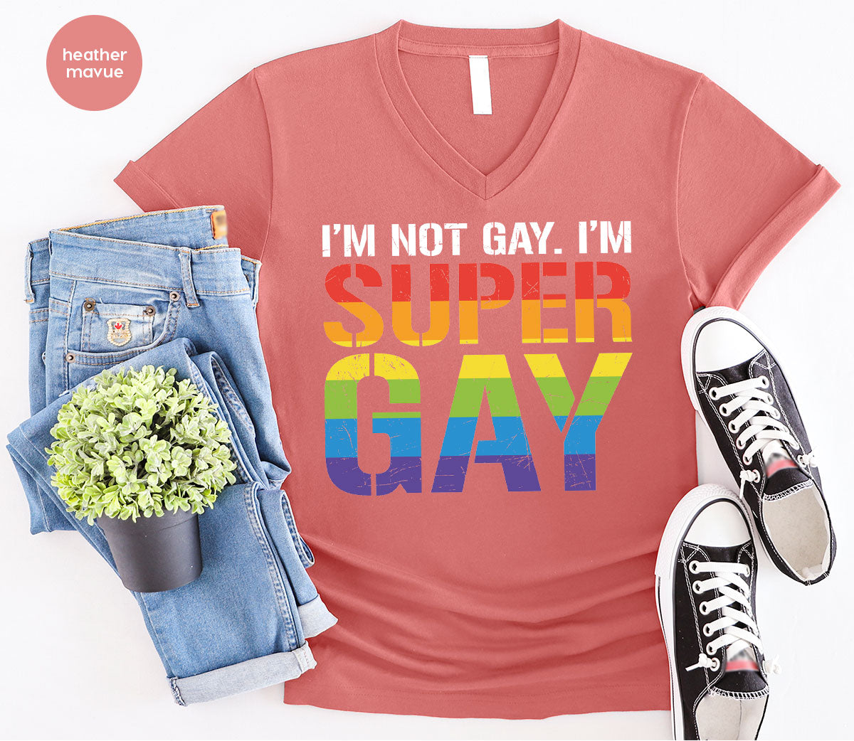 Super Gay Shirt, LGBT Power T-Shirt, Super Gay LGBT Tee