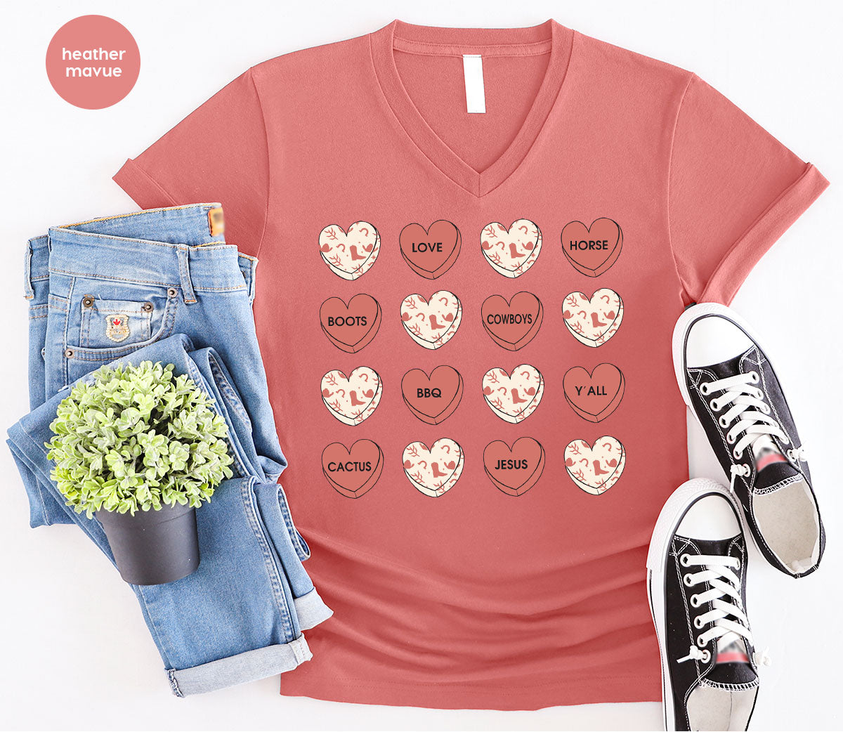 Heart Shirt, Lover Tee, Valentine's Day Heart T-Shirt, 2023 Feb 14 Shirt