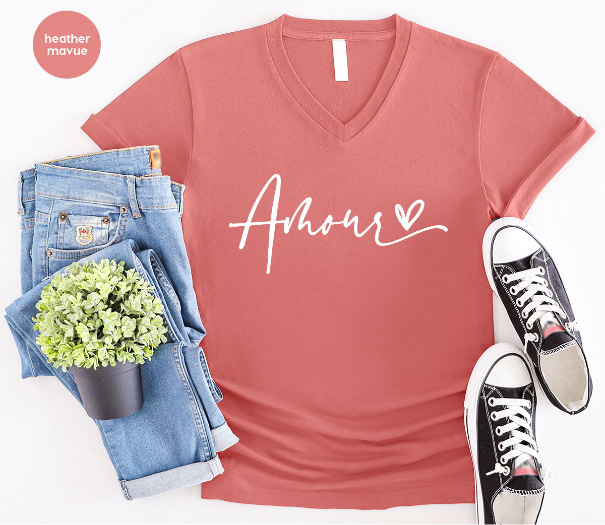 Among T-Shirt, Love Shirt, Among Heart T-Shirt, Valentine's Tee