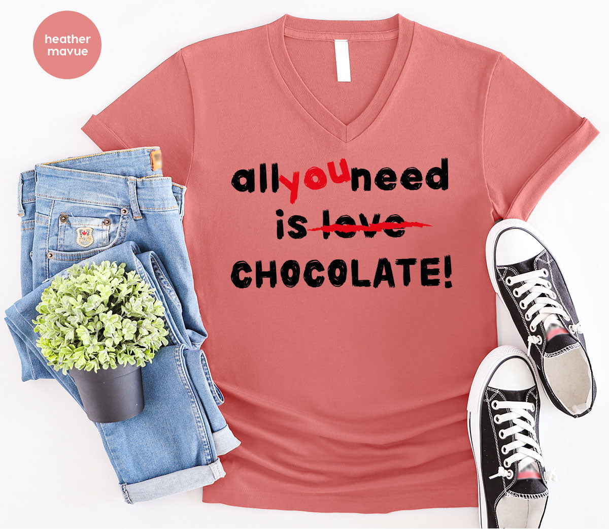 Anti Love Shirt, Chocolate T-Shirt, Anti Valentine's Day T-Shirt