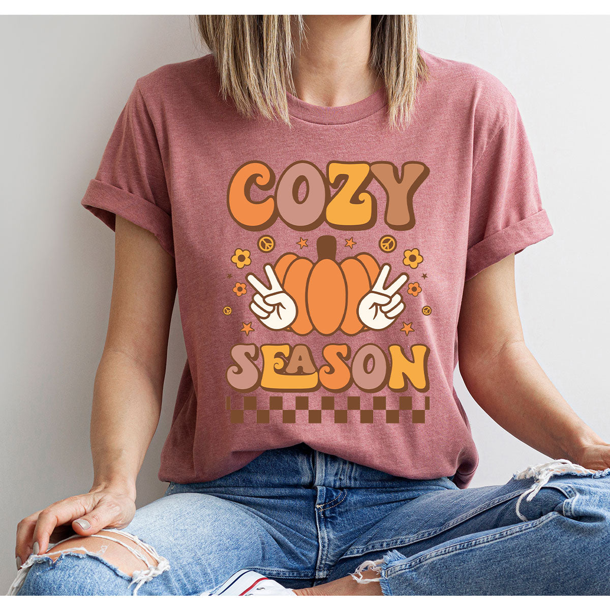 Cozy Thanksgiving Shirt, Funny Thanksgiving T-Shirt, Cozy Season Gee