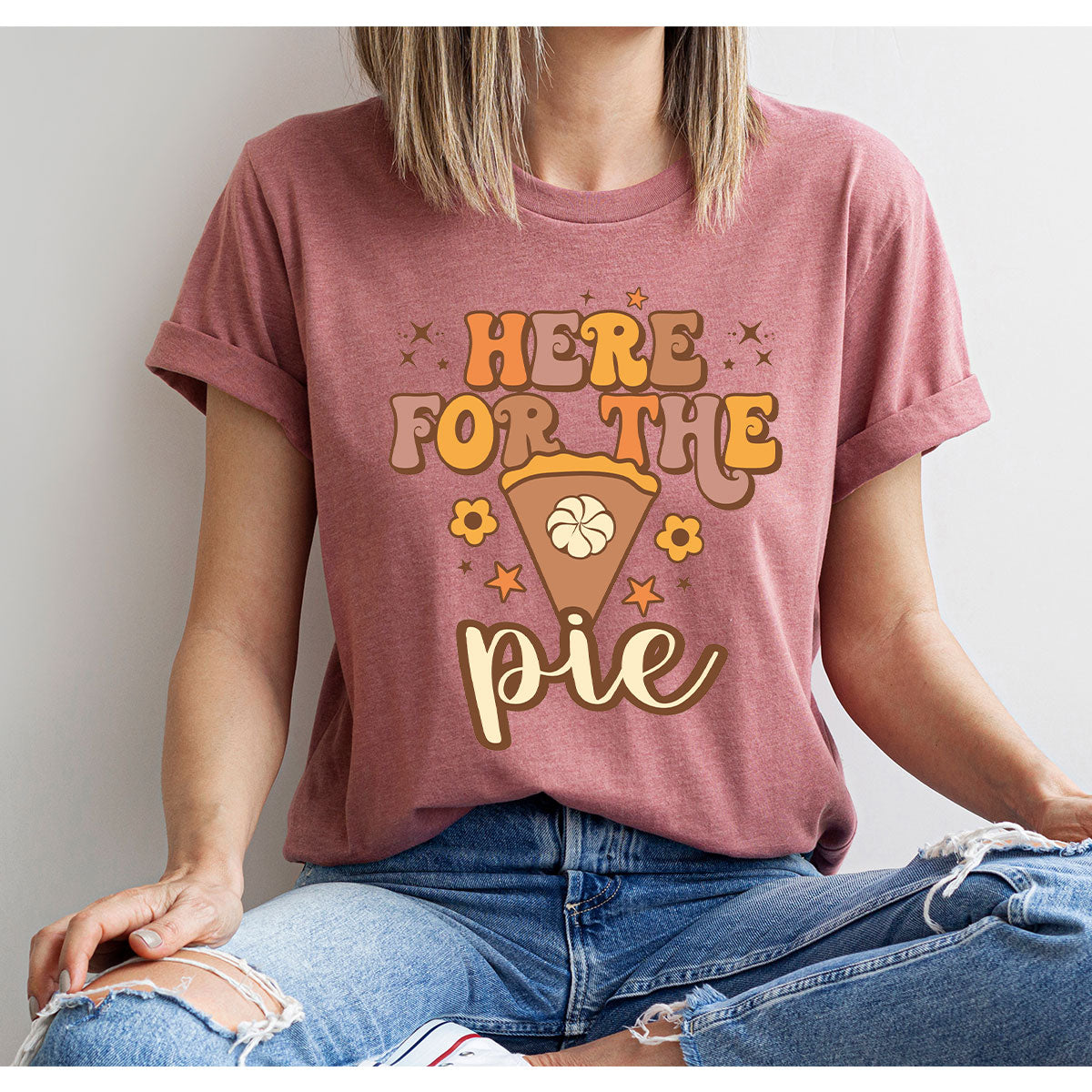 Here For The Pie Shirt, Funny Halloween Shirt, Cute Halloween Hoodie and Sweatshirt