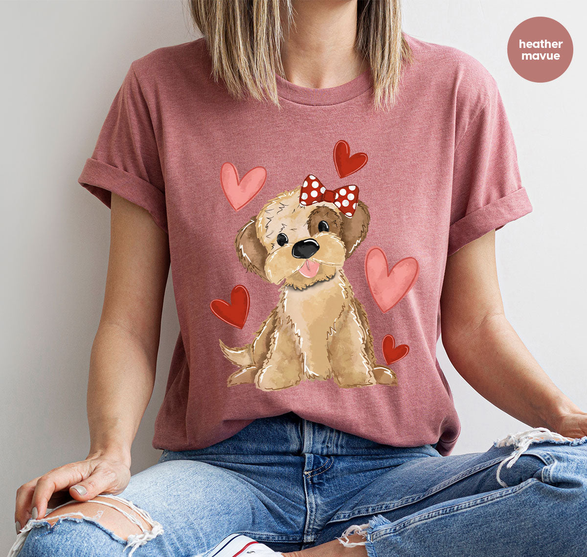 Sweet Dog Shirt, Valentine's Day Dog Lover Shirt, Pet T-Shirt, Pet Lover Tee