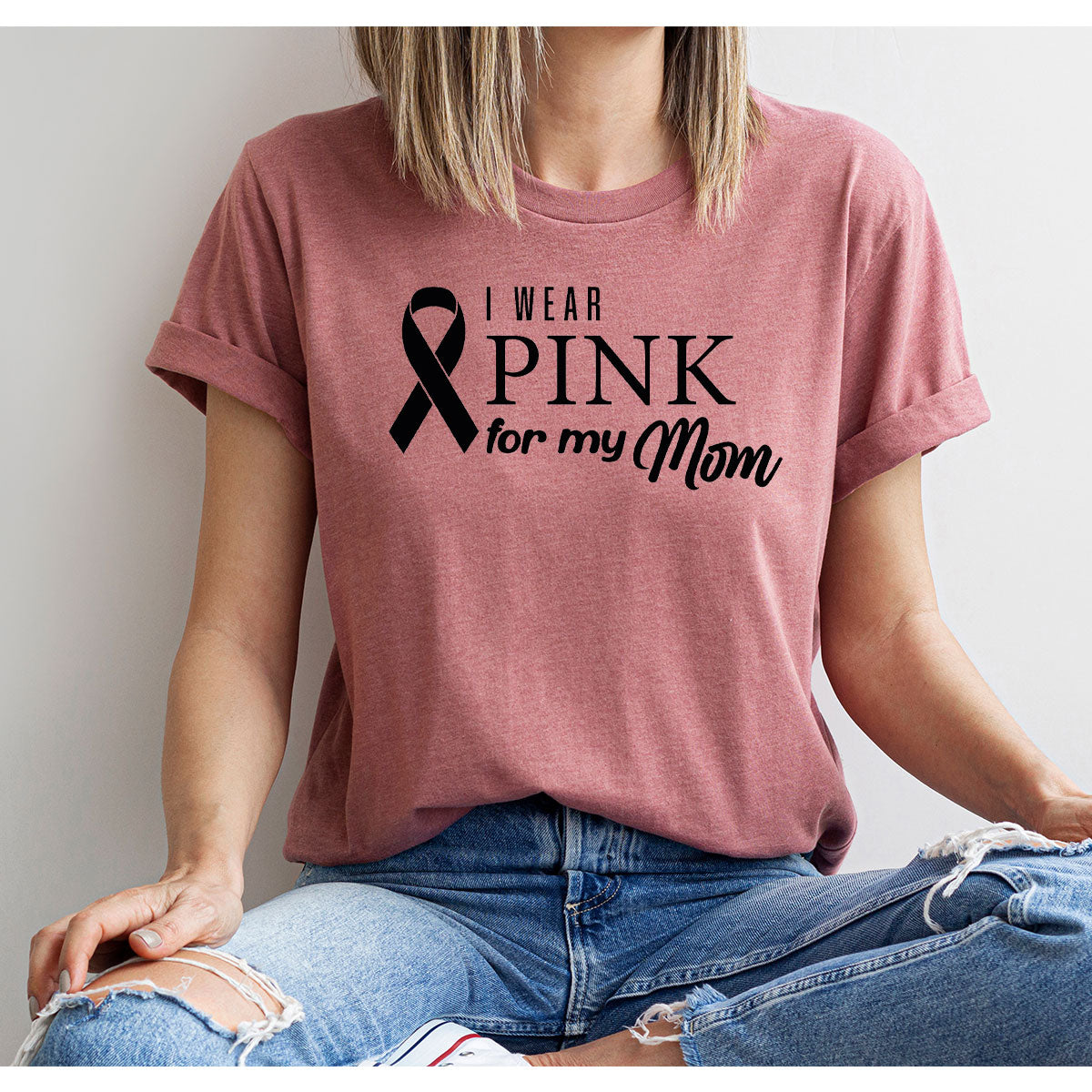 Long Sleeve Breast Cancer Survivor Shirt, Cancer Awereness Shirt, Wear Pink For Breast Cancer Sweatshirt