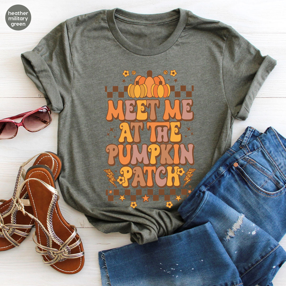 2023 Thanksgiving Pumpkin Patch Shirt, Thanksgiving Pumpkin Design Tee, Thanksgiving Shirt Idea