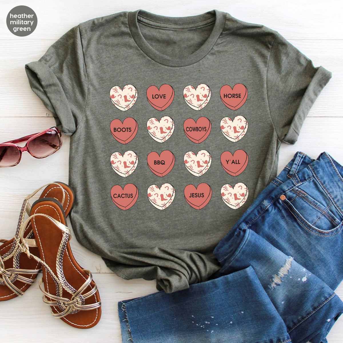 Heart Shirt, Lover Tee, Valentine's Day Heart T-Shirt, 2023 Feb 14 Shirt