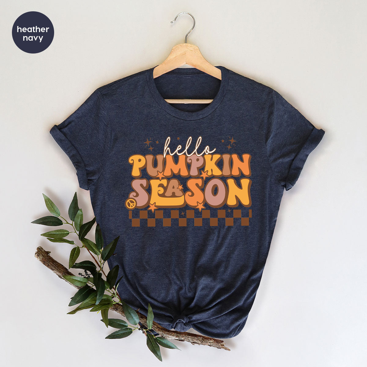 Pumpkin Season Shirt, Thanksgiving 2022 Shirt, Thanksgiving Pumpkin Design Tee