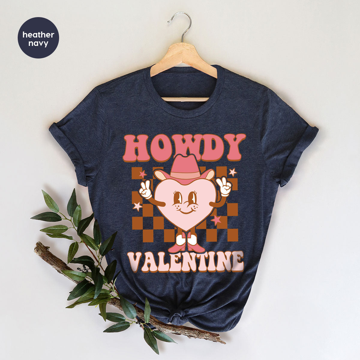 Howdy Valentine Shirt, 2023 Valentine's Day Shirt, Cute Feb 14 Tee