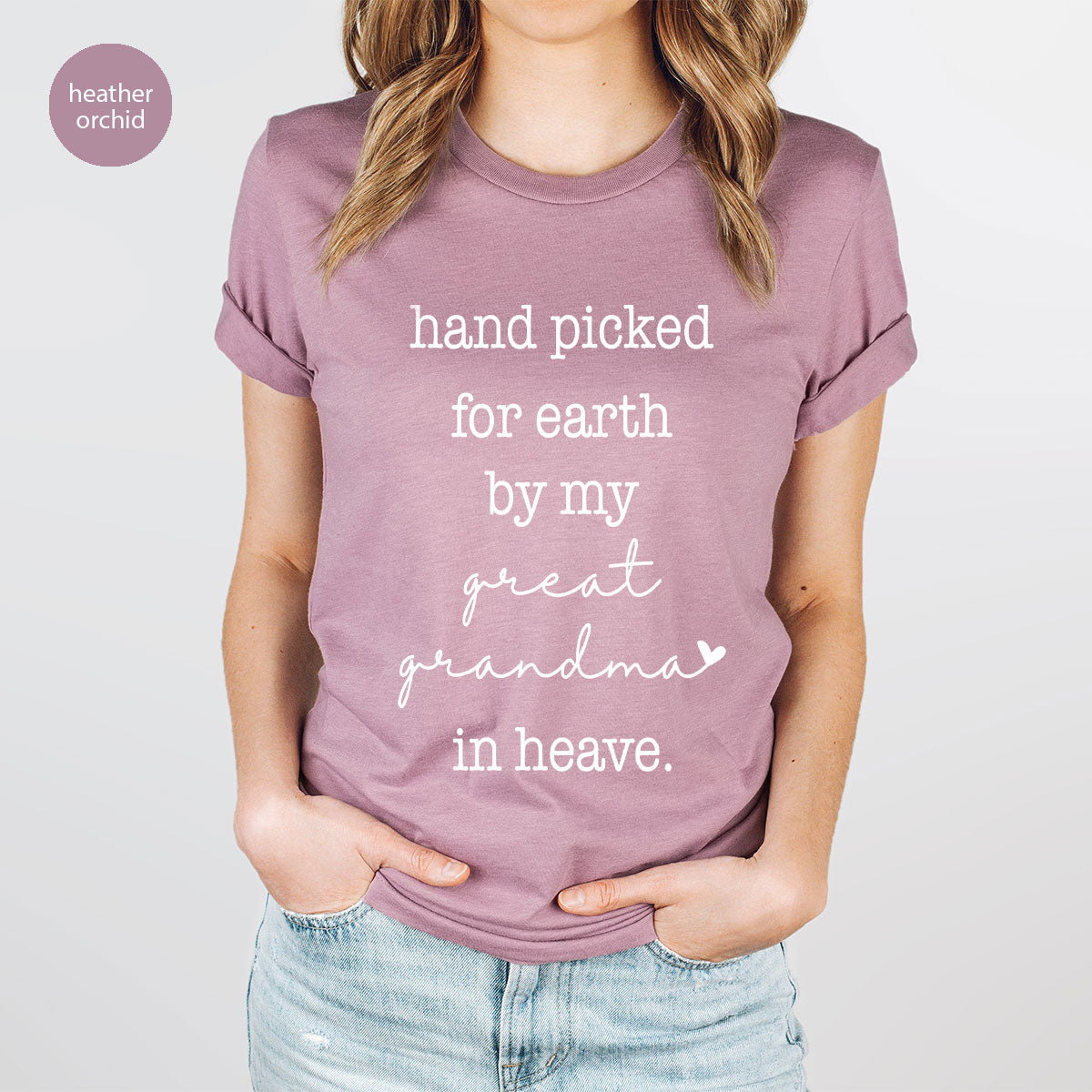 Grandma Shirt, Great Grandma Gift, Grandmother Love Shirt